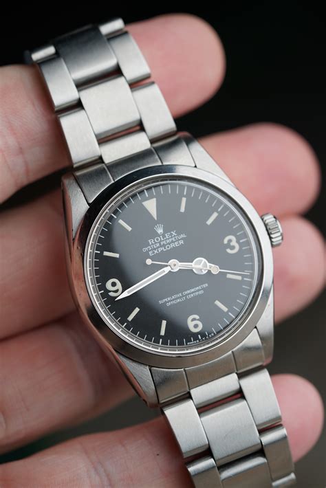 rolex explorer reference 1980s|original rolex explorer.